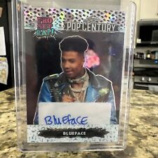 2023 Leaf Pop Century Blueface Pro Set Raps # 11/25 White Auto Autograph Card picture