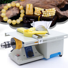 Mini Gem Grinding Polishing Machine Table Rock Saw Jewelry Lapidary Equipment  picture