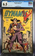 Dynamic Comics #22 CGC FN+ 6.5 Golden Age Superhero Paul Gattuso cover picture