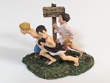 No Swimming Figurine, Norman Rockwell's Boys Will Be Boys Collection with Box picture
