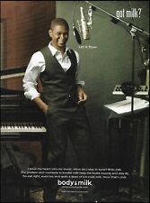 R&B Artist Usher 2009 Got Milk ad 8 x 11 advertisement print picture