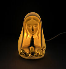 Vintage Praying Mary Night Light Christmas Light Ardco Fine Quality Dallas Lamp picture