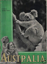 1937 Australia Travel Assoc Booklet / Photographs / Audrey Bruce Pen Pal Note picture