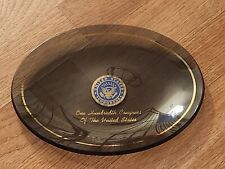 White House Issued Glass Dish 100th United Stated Congress 87-89 Houze Art Glass picture