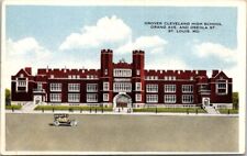 Vintage Postcard Grover Cleveland High School St. Louis Missouri MO         X535 picture