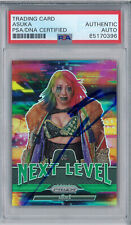 Asuka Signed Autograph Slabbed 2022 Panini Prizm Next Level Card PSA DNA picture