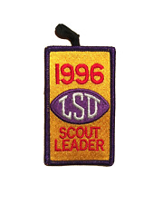 Louisiana State University LSU BSA Scout Leader Usher Patch 1996 picture