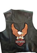 Vintage Harley Davidson Vest (Chrome) Size 48 picture