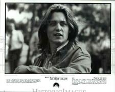 1994 Press Photo Johnny Depp stars in title role of What's Eating Gilbert Grape picture