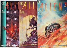 COMPLETE SET Alien 3 Movie Adapt Dark Horse  #1-3, (1992)  Unread  9.2-9.4 picture