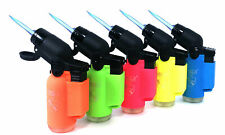 Eagle Torch 45 Degree Jet Flame Refillable Torch Lighter (Neon Colors) - 5 Pack picture