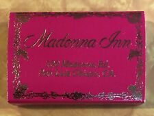 Madonna Inn Luis matchbook matchbox California retro googie holiday hotel motel picture