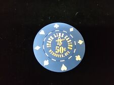 State Line Casino Wendover Nevada 50 Cent Chip 1980 - #143 picture