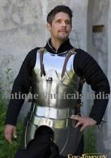 Gothic half suit of armour Breastplate Knight Armor LARP Reenactment picture