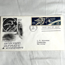 USPS First Day Of Issue Space Achievements NASA 1967 Kennedy Space Center FL picture