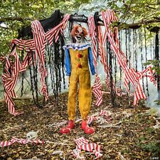 Halloween Animatronic 5' Circus Horror Twitching Clown Prop Seasonal Visions NEW picture