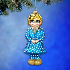 MRS. BEASLEY Doll Glass Heirloom ORNAMENT Ashton Drake Christmas Ornament NEW picture