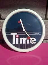 Vintage Junghans Youngline TIME iconic Memphis Wall Clock, Minimalism, Working picture