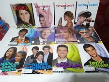 (12) Kids Books Celebrities Taylor Swift Katy Perry Jonas Brothers Justin Bieber picture