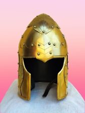 16 guage Medieval LOTR Elven Helmet -Knight SCA Larp Armour Lord Of The Ring picture