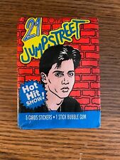Unopened Packs  Topps 21 JumpStreet 1987 Trading Cards -- Johnny Depp picture