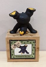 Bearfoots Handstand Itty Bitty Black Bear by Jeff Fleming rustic cabin decor picture