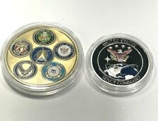 2 coins- New All 6 Military Branches 2