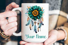 Personalized Dreamcatcher Mug, Personalized Gifts, Personalized Mugs, Coffee Mug picture