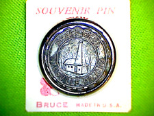 Titusville Drake Well Souvenir Pin 1859  New with a case picture