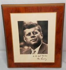 JOHN F. KENNEDY SIGNED Facsimile White House Publicity Photo JFK 1963 picture