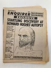 National Enquirer Tabloid May 25 1976 Startling Discovery Howard Hughes' Autopsy picture