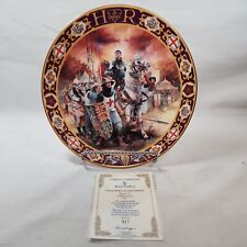 Royal Doulton Plate 'Henry V at Agincourt' #917/3500 Made in 1993 Jose Miralles picture