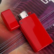 1 Pc Red Metal Lighter Case Cover Holder Sleeve for BIC M3 Series Lighter J5 picture