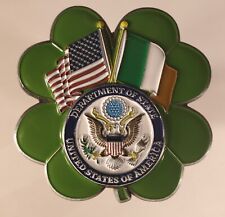 US STATE DEPT US EMBASSY DUBLIN IRELAND  CHALLENGE COIN 2