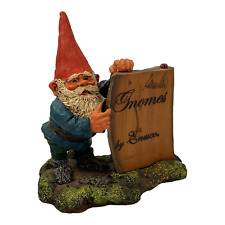 Gnomes by Enesco Store Advertising Display Sign Artist Signed Klaus Wickl 1993 picture