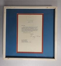 Original Signature Letter Former First Lady Betty Ford August 6' 1976 #sa picture