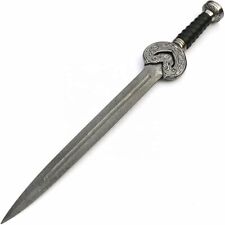 CUSTOM HANDMADE HAND FORGED DAMASCUS STEEL Lord of the Rings King Théoden Sword picture