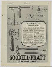 1924 Goodell Pratt Ad: No. 629 Cold Chisel, No. 89 Tap Holder, No. 97 Hand Vise+ picture