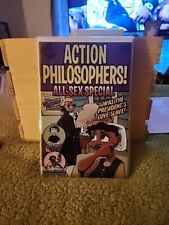 Action Philosophers #2 Special Rare HTF Evil Twin Comics 2005 President Parody picture