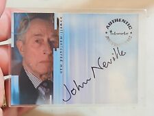 2001 Inkworks The X-Files Seasons 6 & 7 Autograph A8 John Neville picture