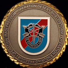 Army 3rd Battalion 20th Special Forces Group Airborne Challenge Coin picture