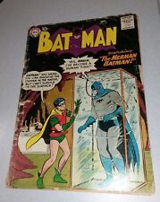  Batman comic #118 1st appearance the BatMerman SHELLY MOLDOFF Bob Kane art 1958 picture