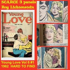 Young Love Vol 6 #1 1962 SCARCE 3 panels Roy Lichtenstein HTF In Any Grade RARE picture