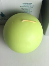 PartyLite ball candle Lot, Marvellous Melon / Bright Green, Mulberry, Blue Lagoo picture