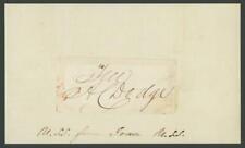 AUGUSTUS C. DODGE (1812-1883) autograph cut | Iowa Senator - Signed picture