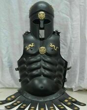 X-mas Muscle Armor Cuirass Jacket & Troy Helmet Medieval knight Gift Item picture