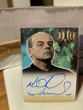 2003 The Outer Limits Michael Ironside A4 Autograph Card as *General Quince* NM  picture