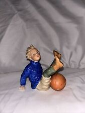 Heubach German bisque porcelain football figurine picture