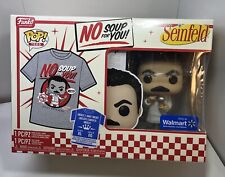 Funko Pop Seinfeld Yev Kassem No Soup For You 1089 Figure And XL T-shirt Sealed picture