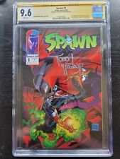Spawn #1 CGC 9.6 Signed Todd Mcfarlane picture